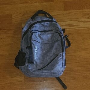 Gray Backpack by Feng Dong